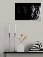 Behind the curtain Poster och Canvastavla