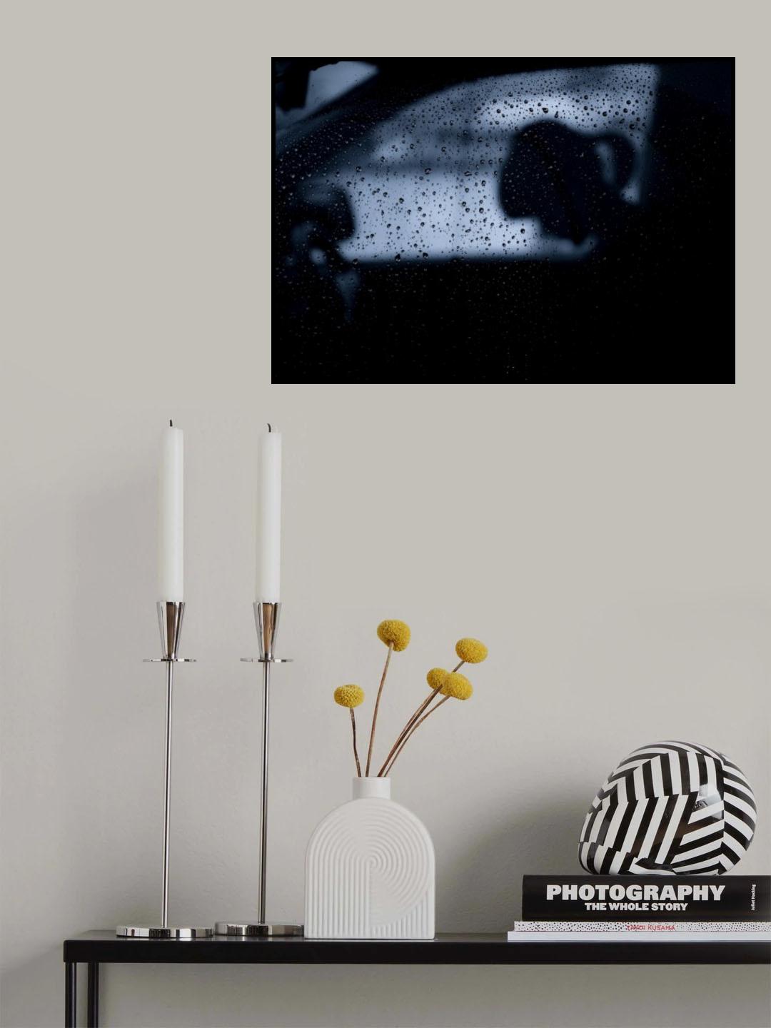 Rain Poster och Canvastavla