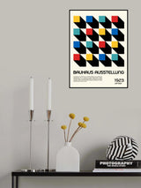 Bauhaus Ausstellung Poster och Canvastavla