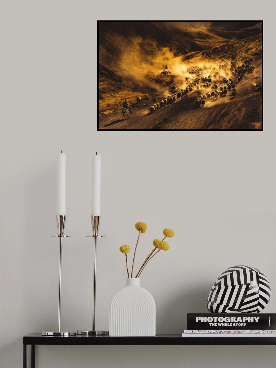 tozlu yolculuk Poster och Canvastavla