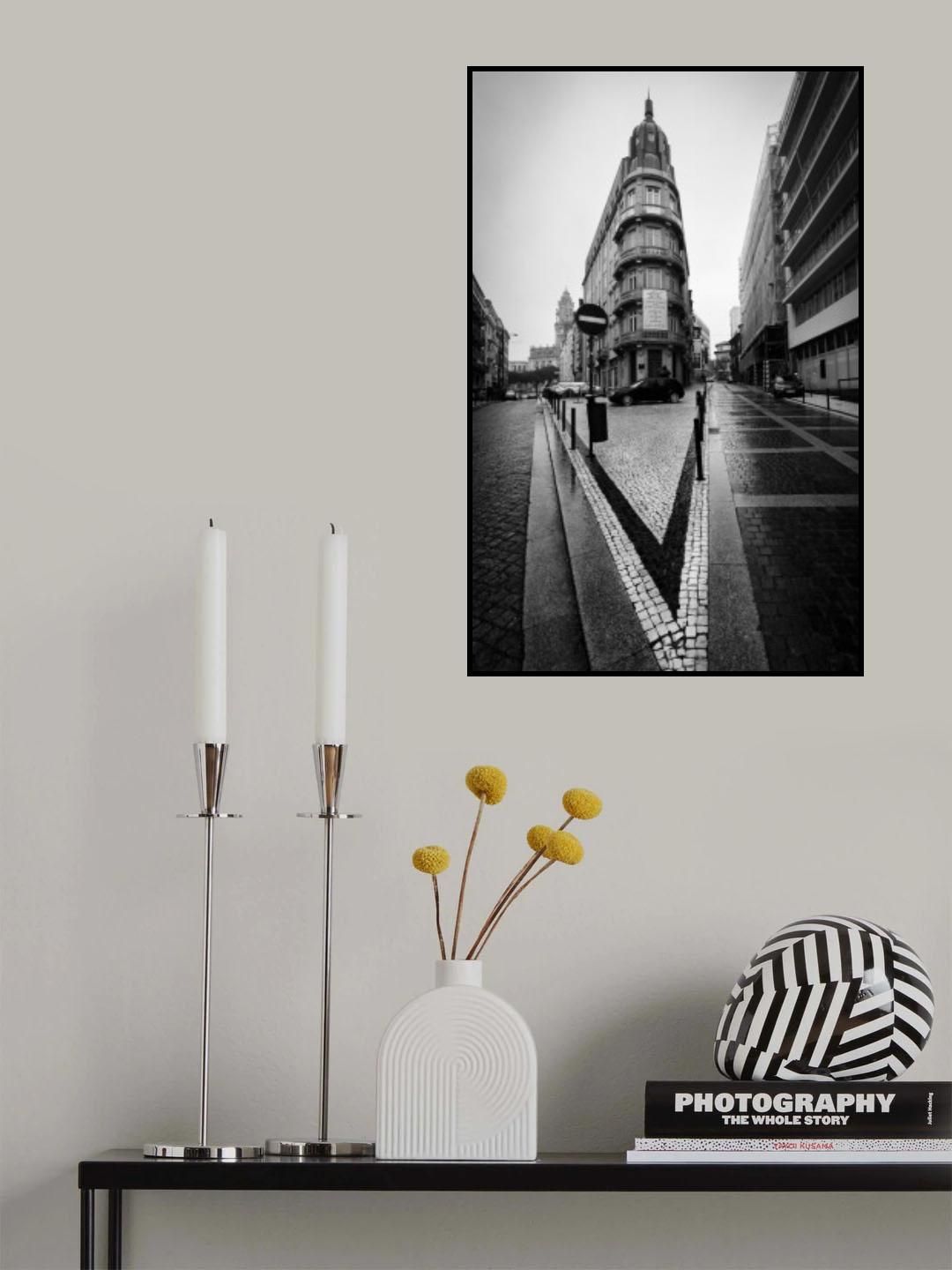 Cornor building Poster och Canvastavla