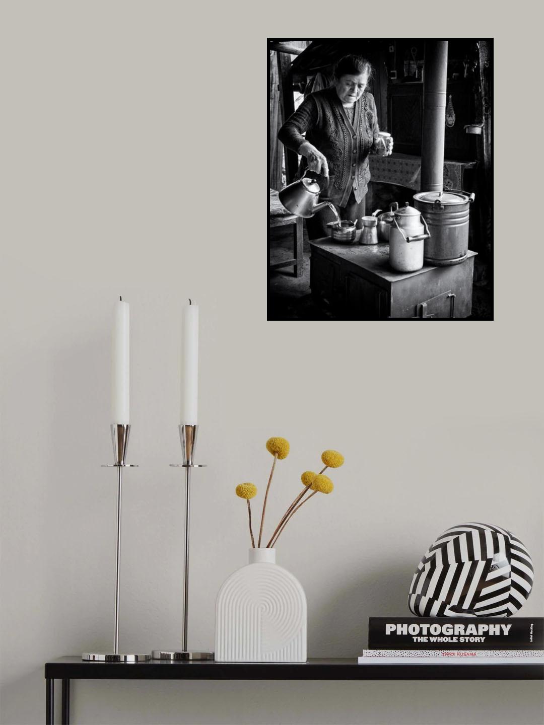 Tea time Poster och Canvastavla