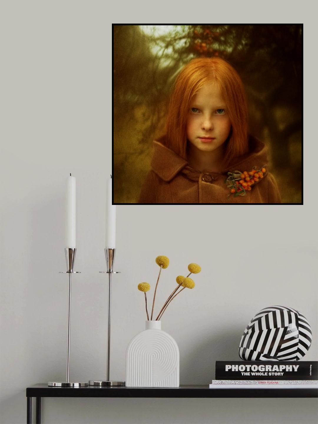 Sea buckthorn Poster och Canvastavla