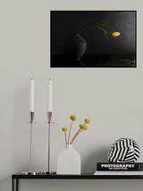 Gray and yellow still life Poster och Canvastavla