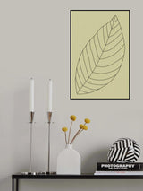 Minimal Leaves #3 Poster och Canvastavla