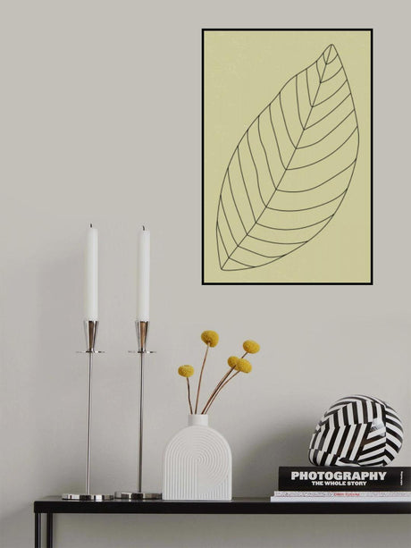 Minimal Leaves #3 Poster och Canvastavla