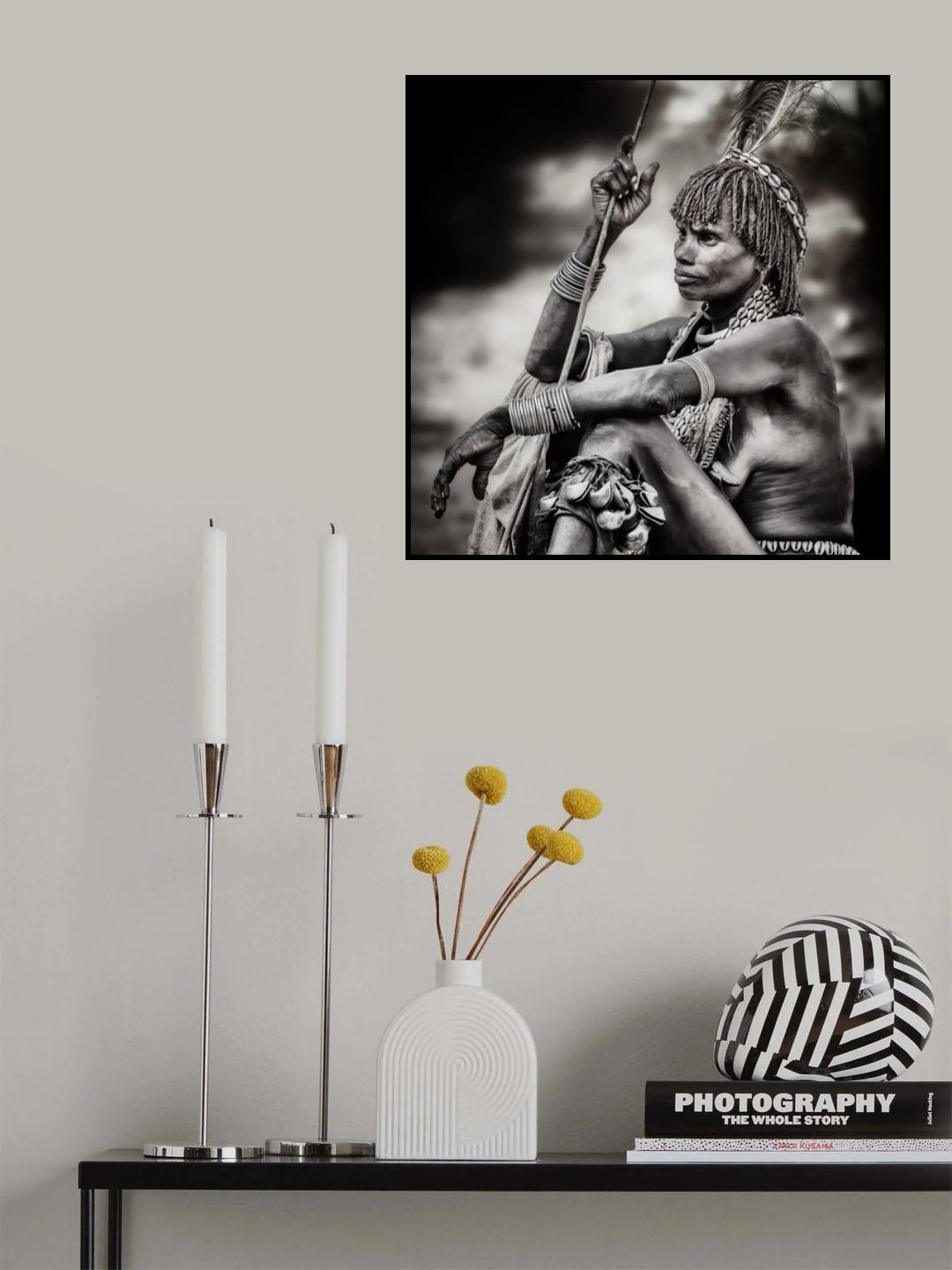 Hammer woman Poster och Canvastavla