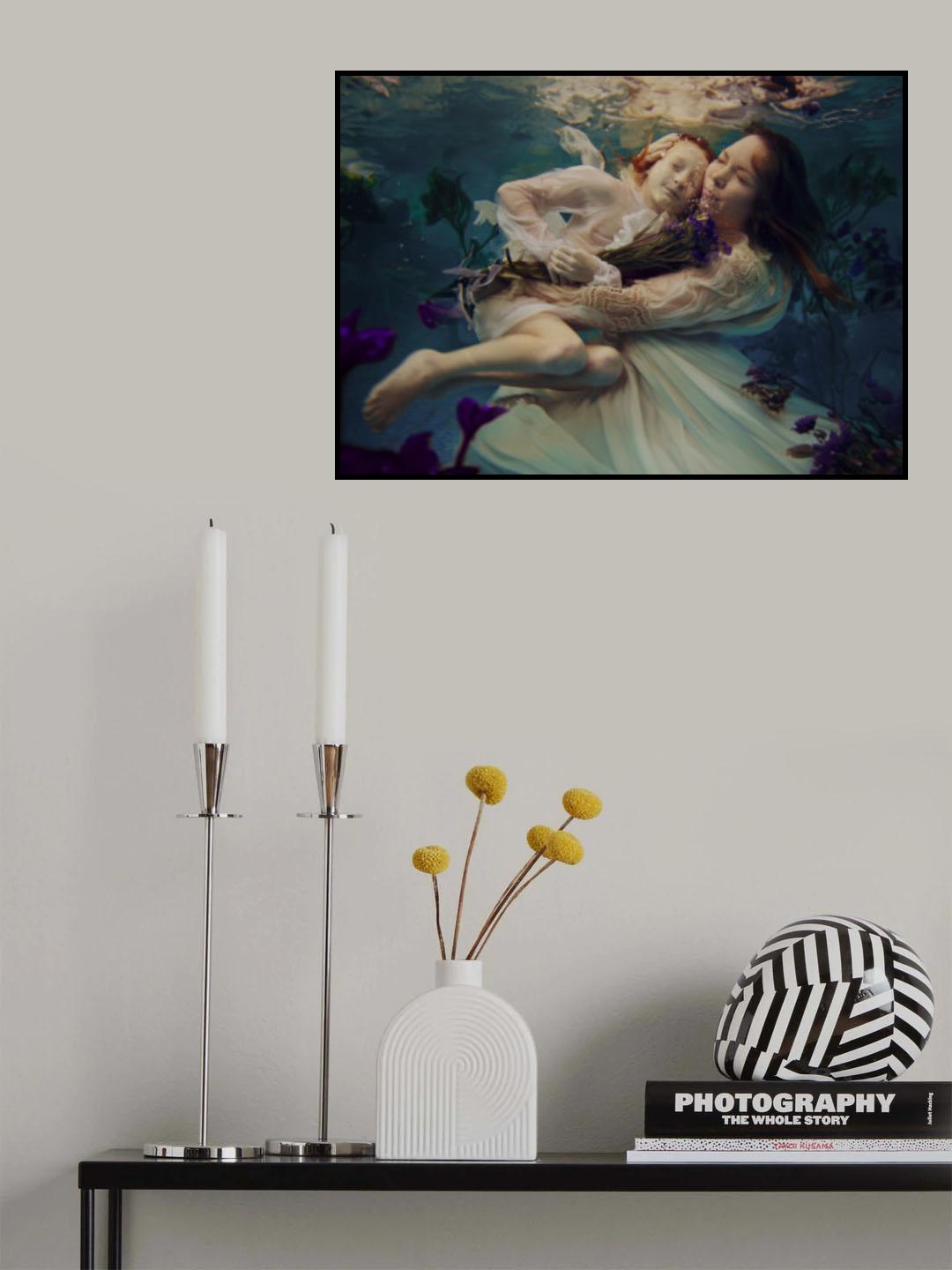 Mother and child Poster och Canvastavla