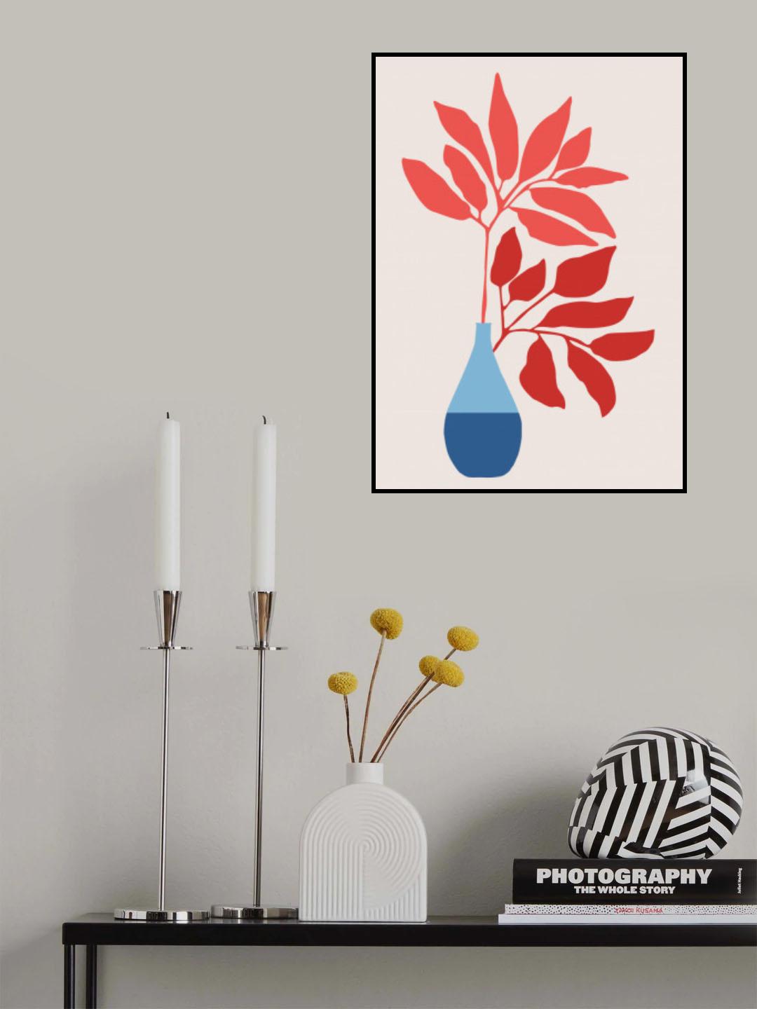 Strawberry Ficus Poster och Canvastavla