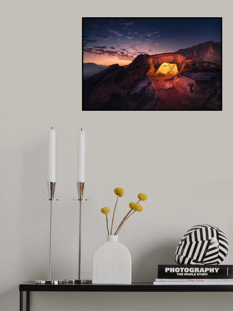 Red Sand Dune Poster och Canvastavla