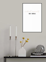 Collect moments not things Poster och Canvastavla