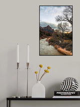 At the end of the day at Zion Poster och Canvastavla