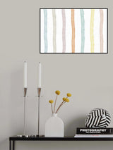 Colorful Lines Poster och Canvastavla