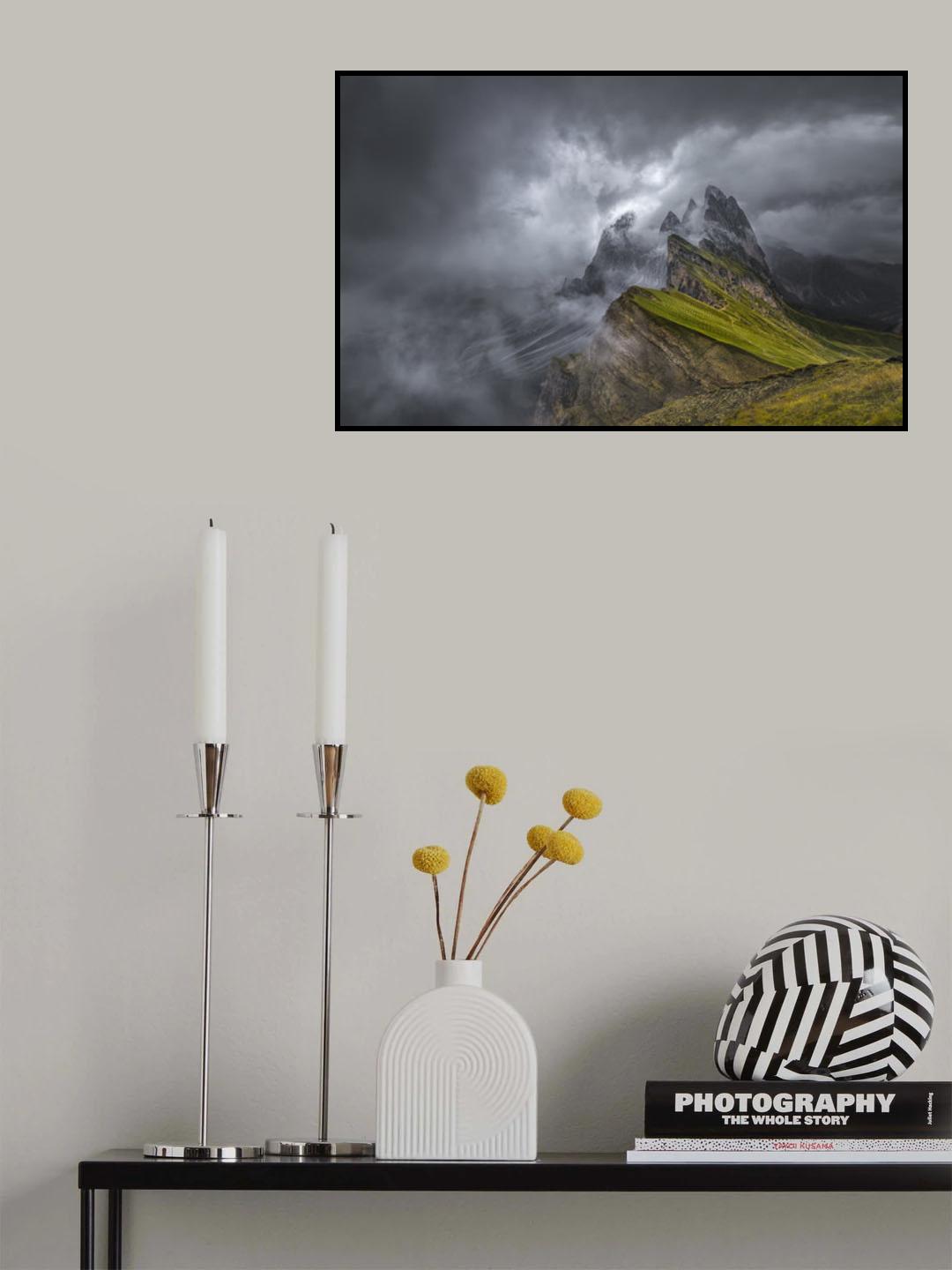 Seceda Poster och Canvastavla