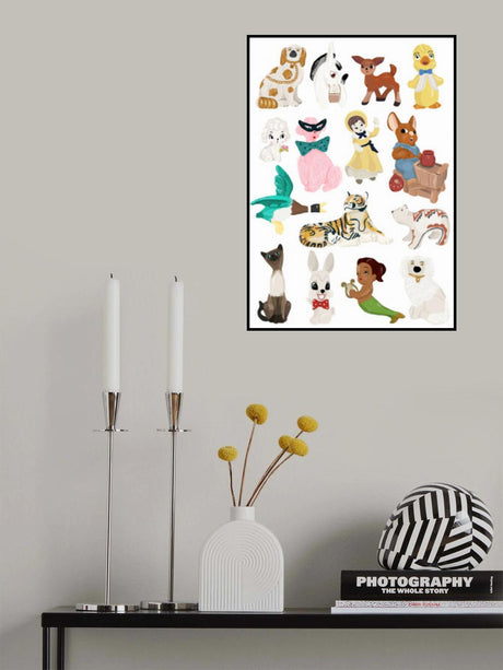 Kitsch Print Poster och Canvastavla