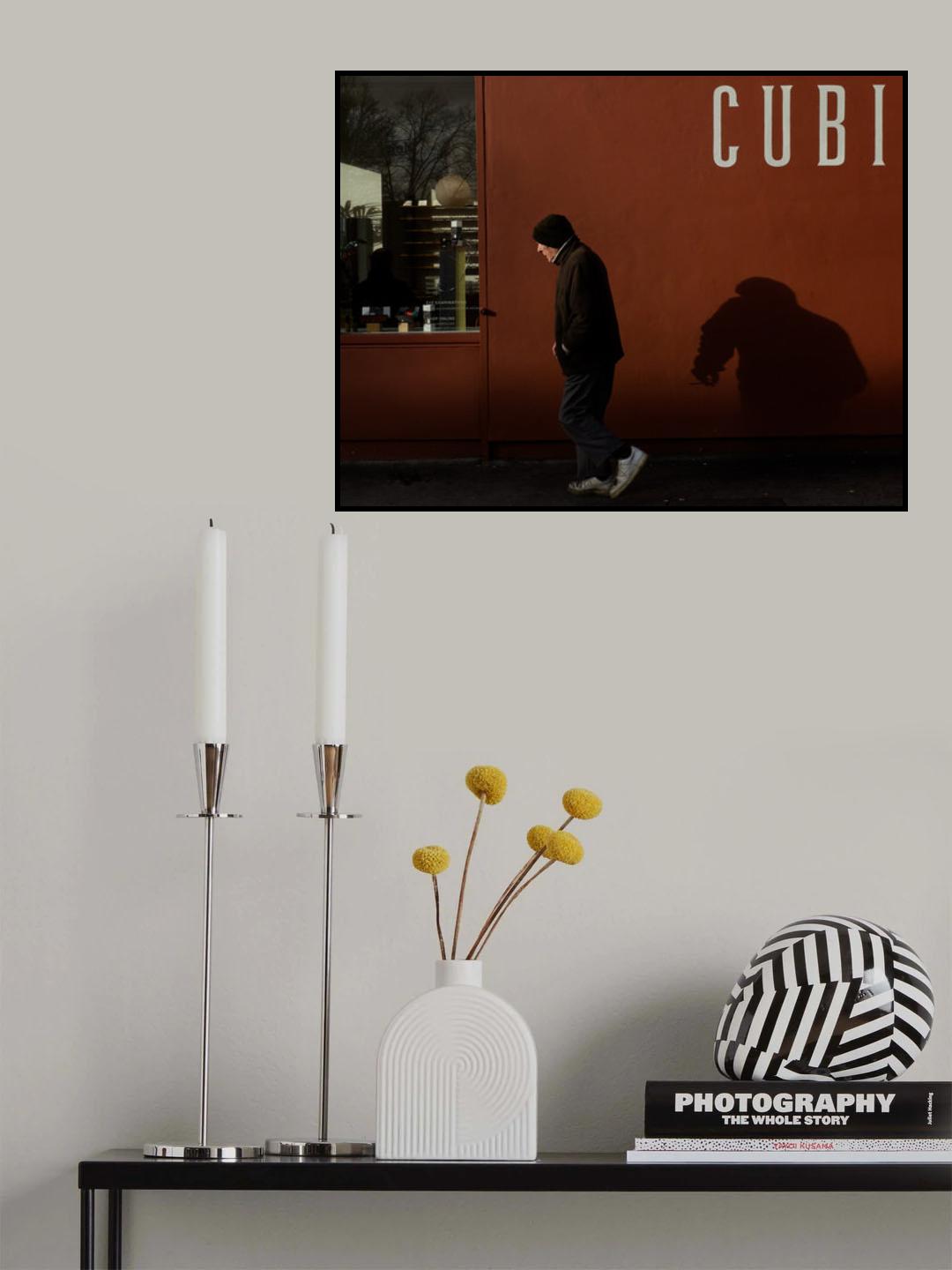 Life is a long quiet river Poster och Canvastavla