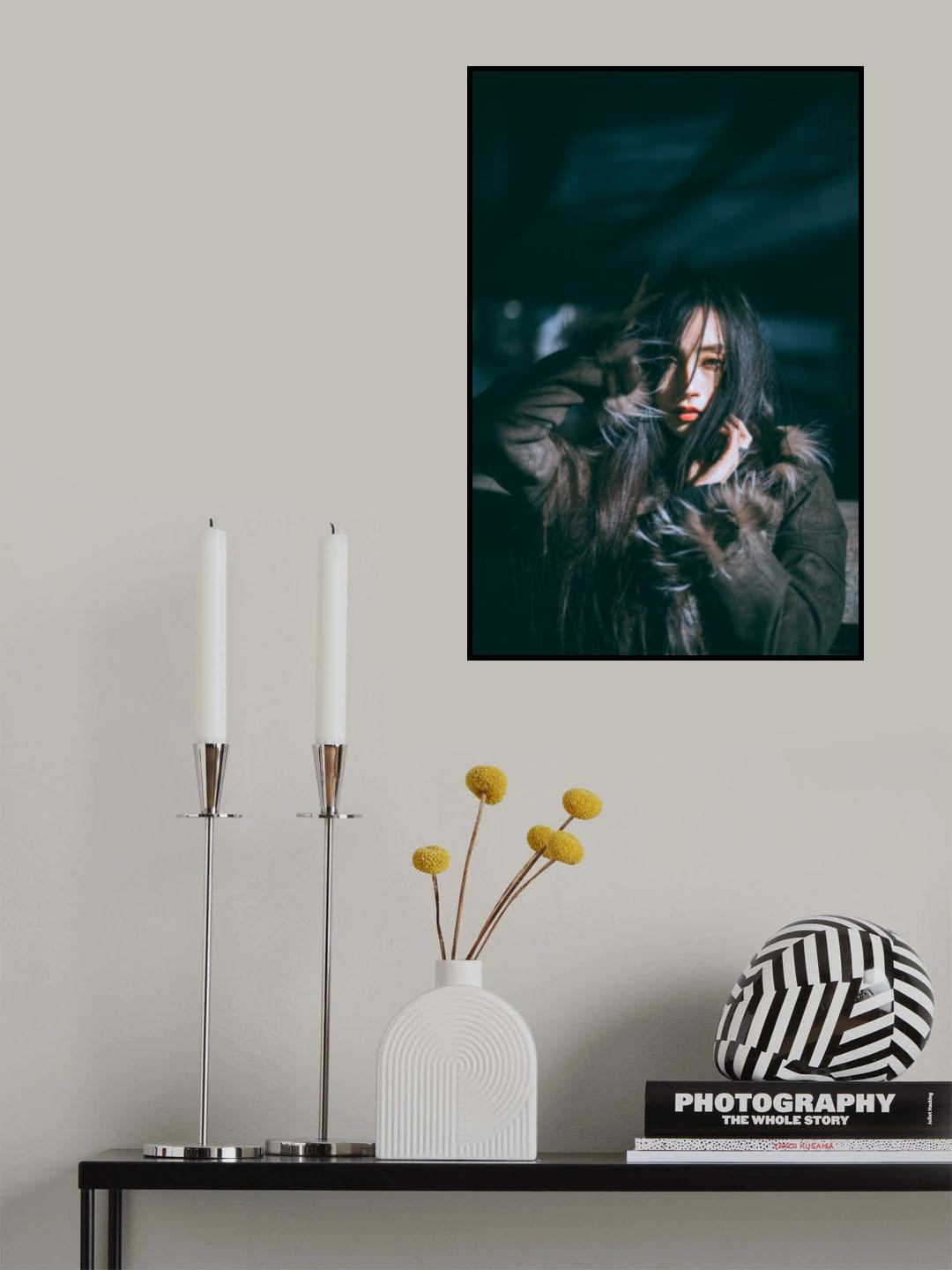 Dark light Poster och Canvastavla