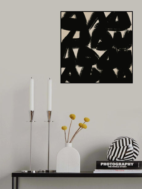 Circles abstract Poster och Canvastavla