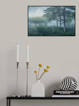 霧の中を通り抜ける Poster och Canvastavla