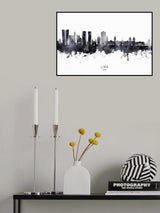 Lima Peru Skyline Poster och Canvastavla