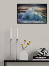 Wave Poster och Canvastavla