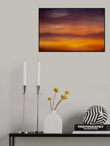 Sunrise Abstract Poster och Canvastavla