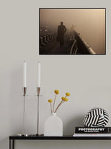 Misty bridge series I Poster och Canvastavla