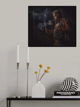 Some People Meditate, I Smoke Cigars Poster och Canvastavla