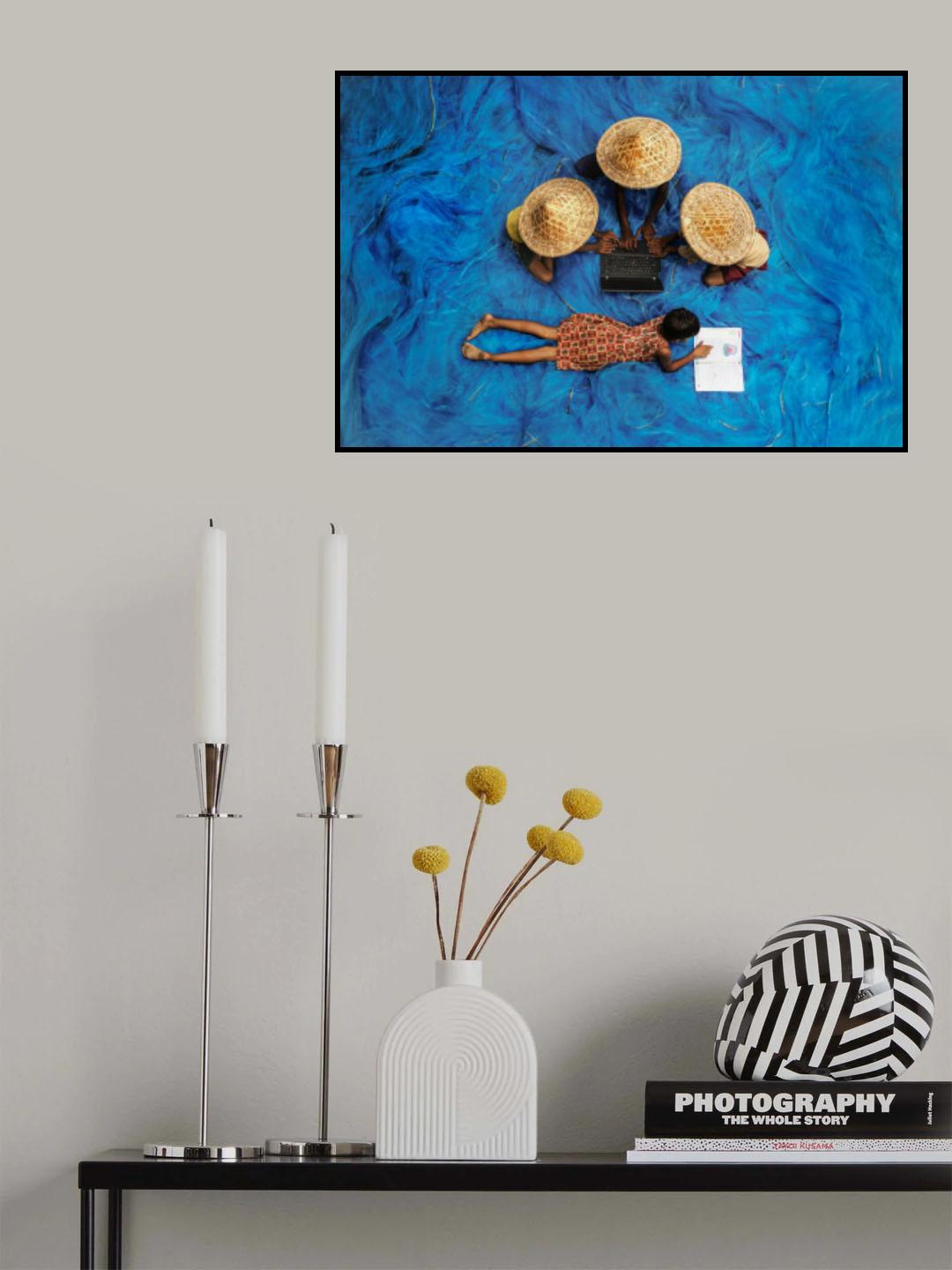 Fishing net Poster och Canvastavla