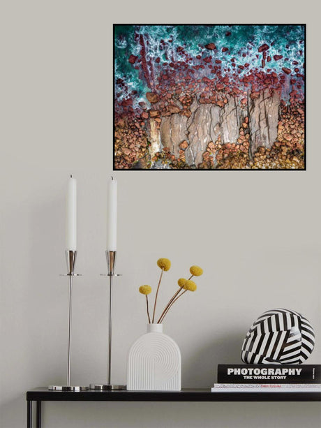 Stone and Water Poster och Canvastavla