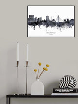 Bucharest Romania Skyline Poster och Canvastavla