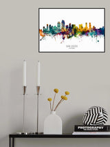 San Diego California Skyline Poster och Canvastavla