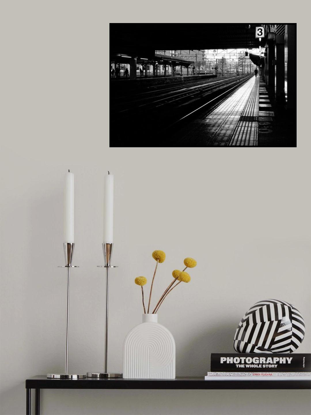 Station Poster och Canvastavla
