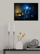 From the series "Experiments with glass" Poster och Canvastavla