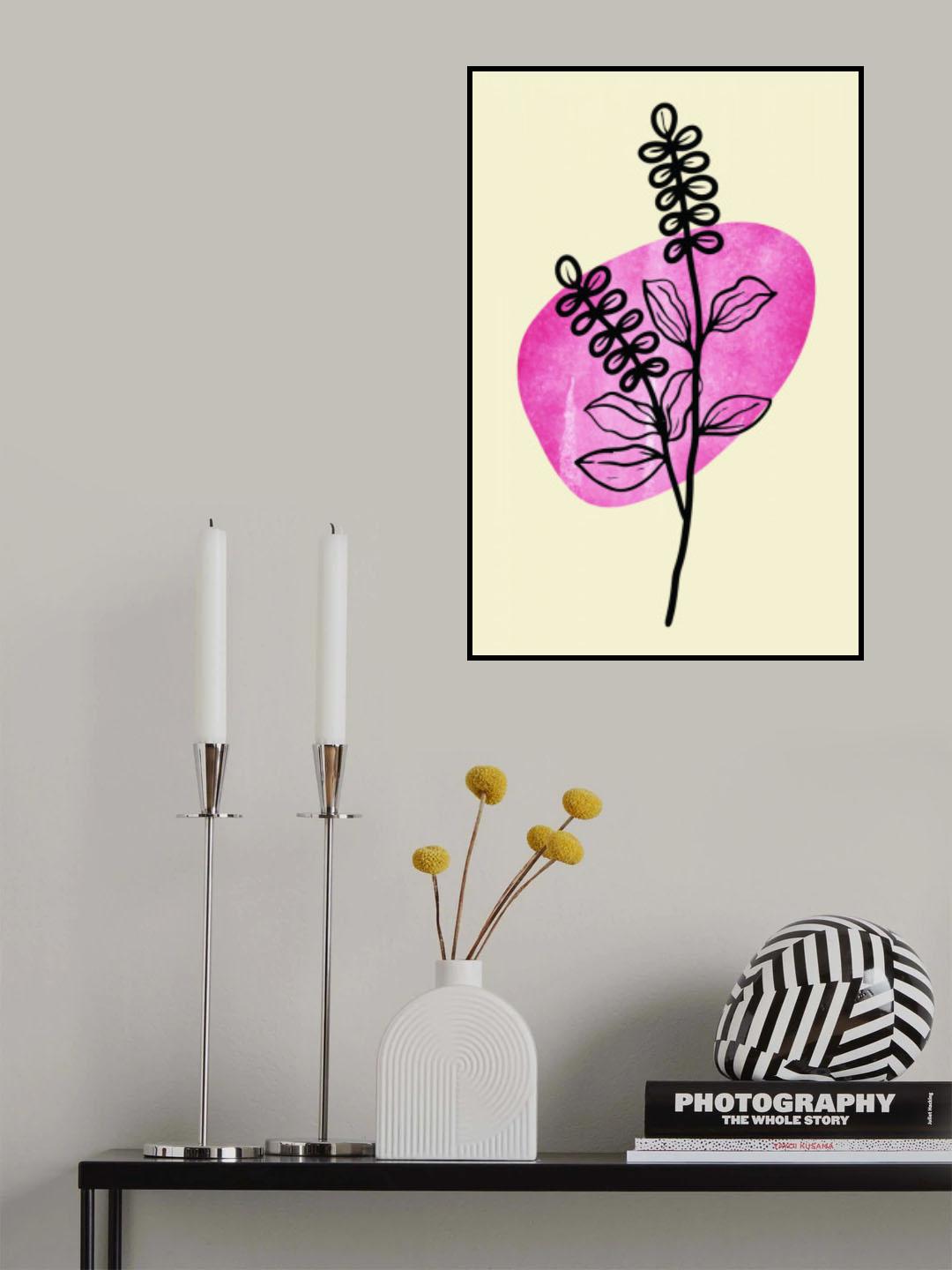 Minimal Flower Expression #2 Poster och Canvastavla
