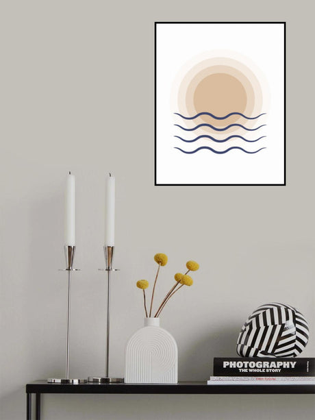 Sun Calm Poster och Canvastavla