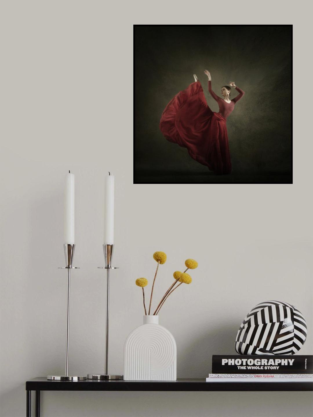 The girl &amp; dance Poster och Canvastavla