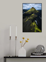 Green Pyramid - Iceland Poster och Canvastavla