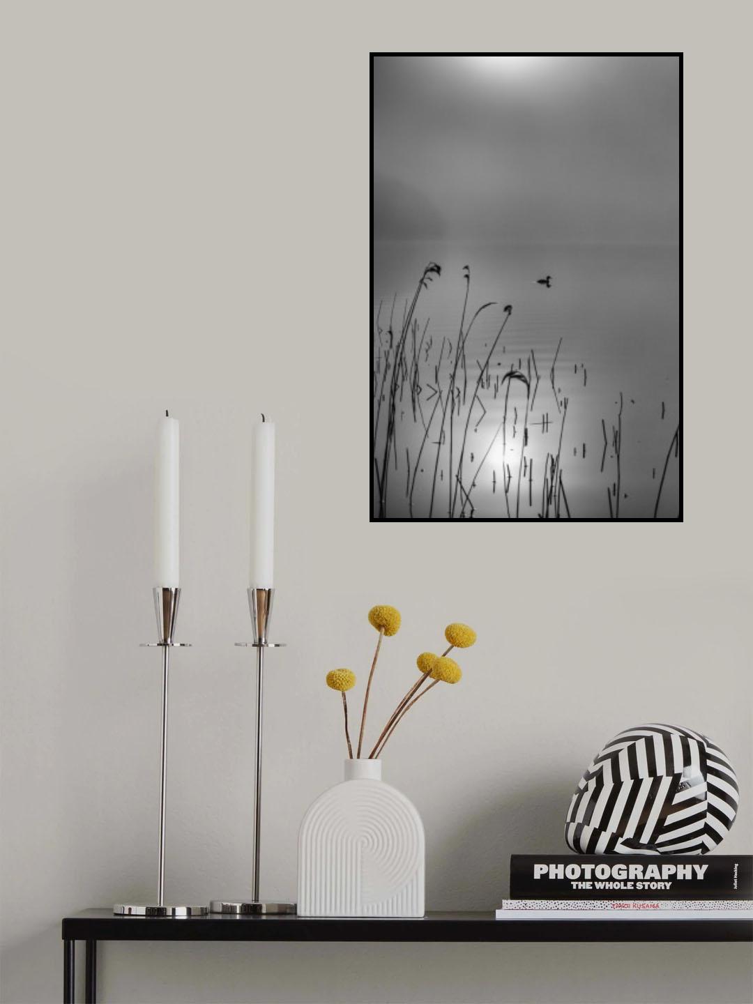 Silence Poster och Canvastavla