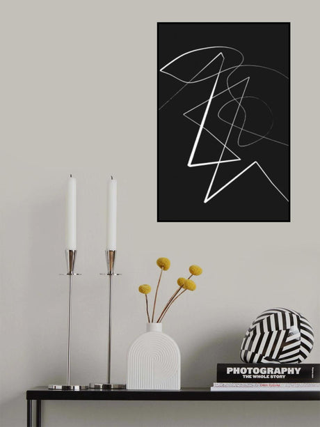 Angular Lines No7 Poster och Canvastavla
