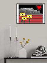 Mountains of Love Poster och Canvastavla