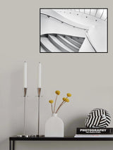 Swinging staircase Poster och Canvastavla