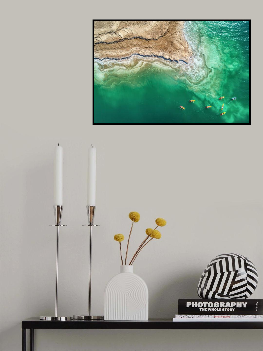 dead sea exploration Poster och Canvastavla
