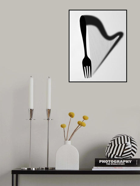 Harp Poster och Canvastavla