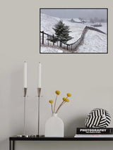 Already Winter in Bucovina Poster och Canvastavla