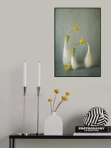 Yellow Tulip and Mini Squash Poster och Canvastavla