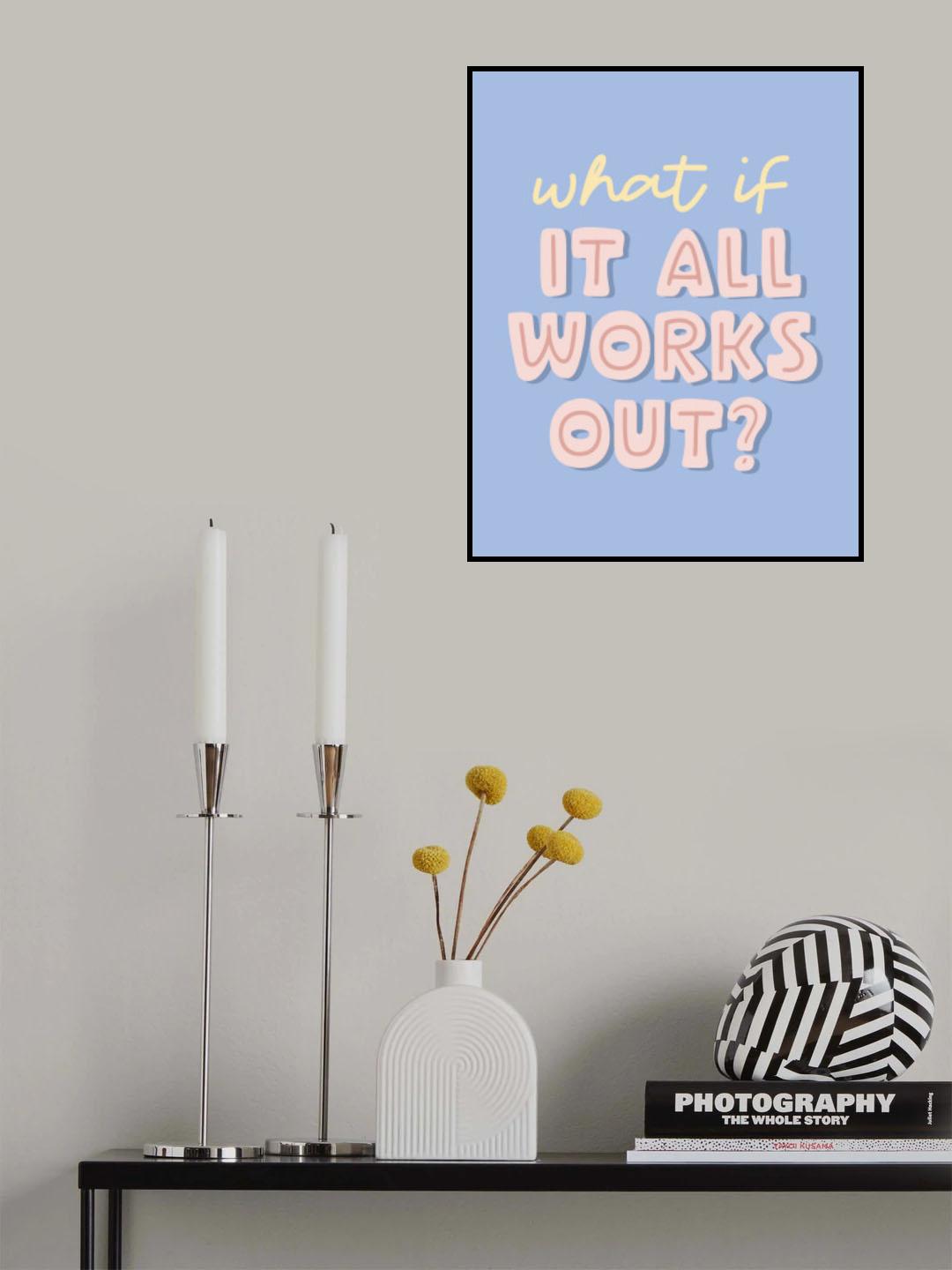 What If Poster och Canvastavla