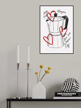 Kaffee am Morgen Poster och Canvastavla