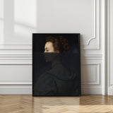 Modern Portrait of Woman Poster och Canvastavla