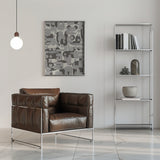 Ebony Shapes 1 Poster och Canvastavla